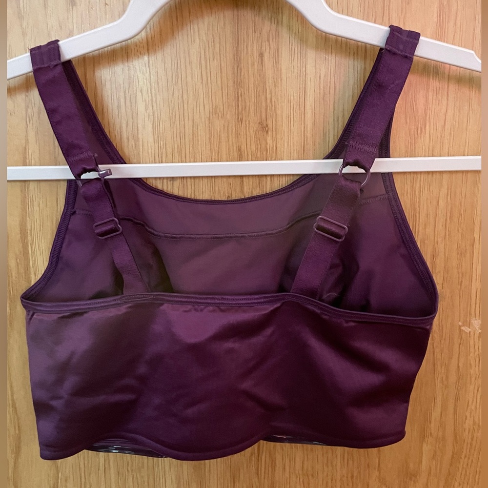 Ruby Ribbon Rack Sample Sheer Demiette purple, multiple sizes - Picture 2 of 3